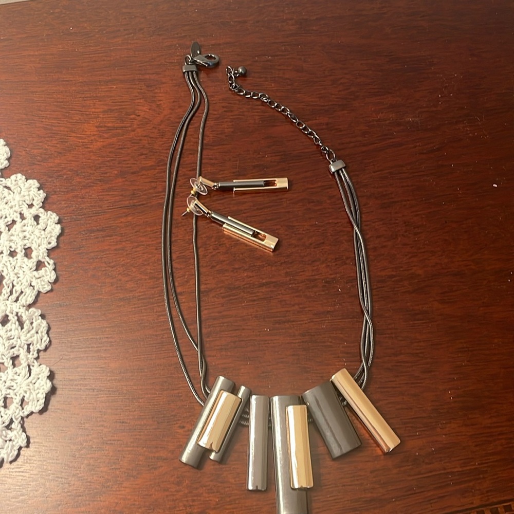 Chico’s set necklace and earrings